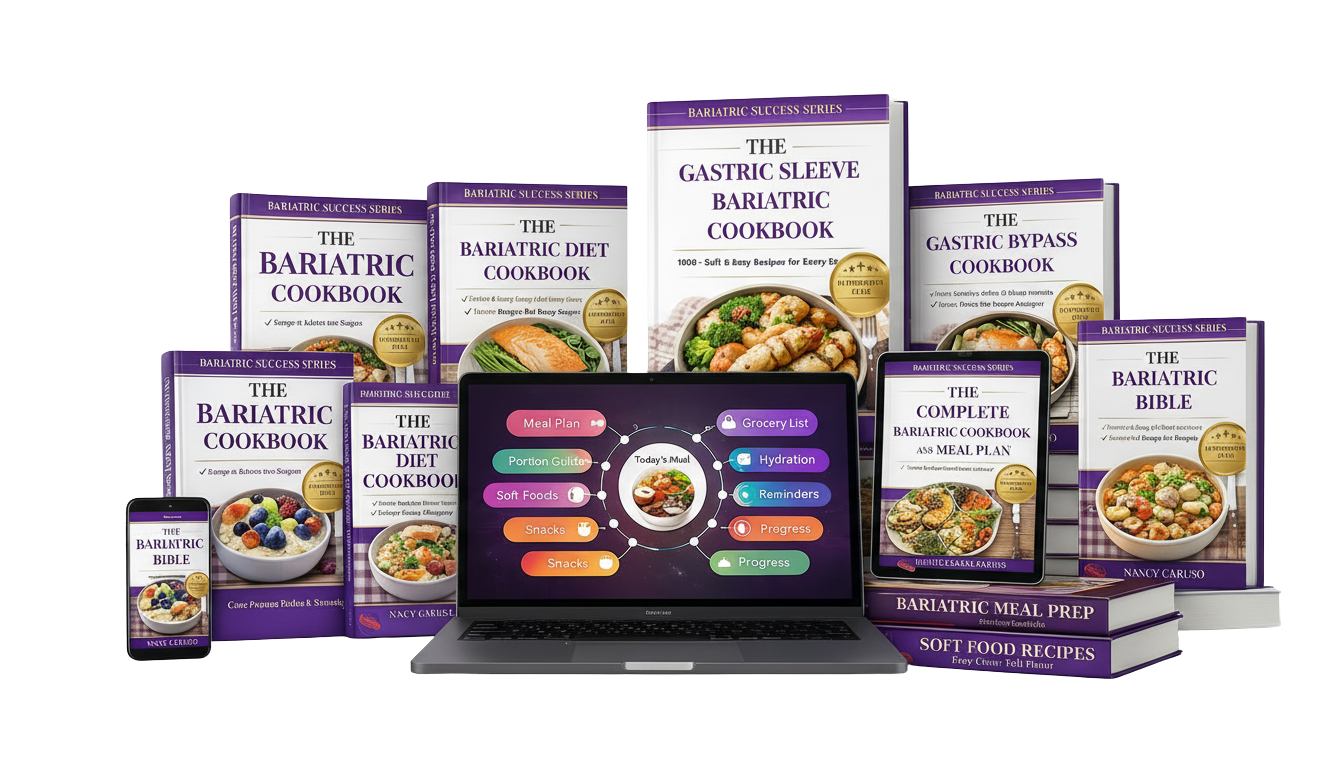 Bariatric and Gastric Diet Recipes E-Bundle 2026 (Includes 13 Bonus Cookbooks)